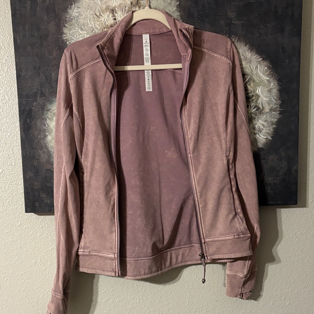 lululemon athletica Mauve Zip-Up Jacket